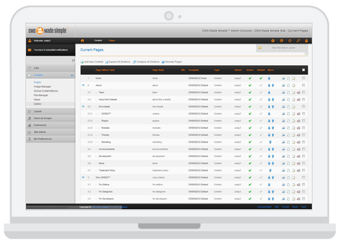 Adding your content is just a few clicks away